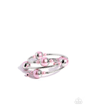 Load image into Gallery viewer, PRE-ORDER - Paparazzi Palatial Pearls Pink Bracelet
