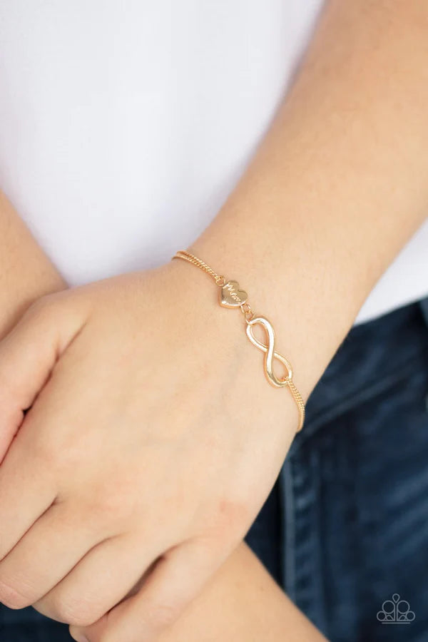 Paparazzi Purest Love Gold Bracelet