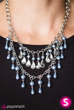 Load image into Gallery viewer, Paparazzi Drop Top Blue Necklace
