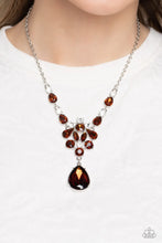 Load image into Gallery viewer, Paparazzi TWINKLE of an Eye - Brown Necklace
