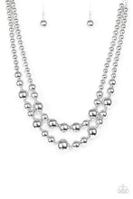 Load image into Gallery viewer, Paparazzi I Double Dare You - Silver Necklace
