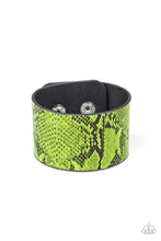 Load image into Gallery viewer, Paparazzi It&#39;s a Jungle Out There Green Bracelet (also available in pink)
