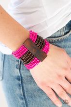 Load image into Gallery viewer, Paparazzi JAMAICAN Me Jam Pink Bracelet
