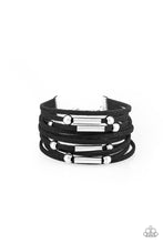 Load image into Gallery viewer, Paparazzi Back to BACKPACKER Black Bracelet
