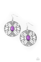 Load image into Gallery viewer, Paparazzi Southwest Walkabout Purple Earring
