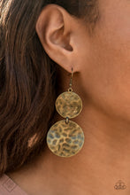 Load image into Gallery viewer, Paparazzi HARDWARE-Headed Brass Earring
