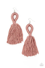 Load image into Gallery viewer, Paparazzi Tassels and Tiaras Pink Earrings
