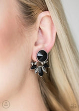 Load image into Gallery viewer, Paparazzi Radically Royal Black Earrings

