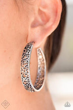 Load image into Gallery viewer, Paparazzi Garden for Two - Silver - Earrings - Trend Blend Fashion Fix Exclusive October 2021
