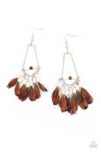 Load image into Gallery viewer, Paparazzi Haute Hawk White Earrings
