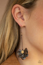 Load image into Gallery viewer, Paparazzi Oh SNAPDRAGONS! - Copper Earrings
