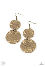 Load image into Gallery viewer, Paparazzi HARDWARE-Headed Brass Earring
