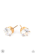 Load image into Gallery viewer, Paparazzi Just In TIMELESS - Gold Earrings
