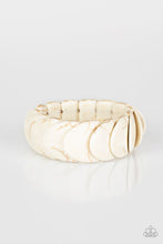 Load image into Gallery viewer, Paparazzi Nomadic Nature White Bracelet
