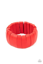 Load image into Gallery viewer, Paparazzi Raise the BARBADOS Red Bracelet
