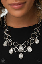 Load image into Gallery viewer, Paparazzi Show-Stopping Shimmer - White Necklace
