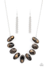 Load image into Gallery viewer, Paparazzi Elliptical Episode Black Necklace
