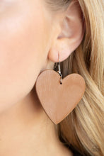 Load image into Gallery viewer, Paparazzi Country Crush Brown Earrings
