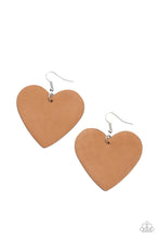 Load image into Gallery viewer, Paparazzi Country Crush Brown Earrings
