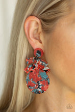 Load image into Gallery viewer, Paparazzi In the HAUTE Seat Orange Earrings
