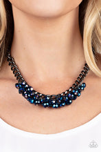 Load image into Gallery viewer, Paparazzi Galactic Knockout Blue Necklace
