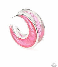 Load image into Gallery viewer, Paparazzi Charismatically Curvy Pink Earrings
