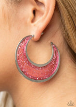 Load image into Gallery viewer, Paparazzi Charismatically Curvy Pink Earrings
