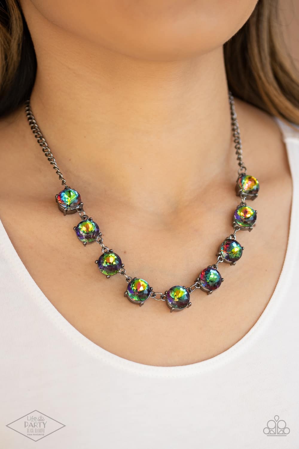 Paparazzi Iridescent Icing - Multi Necklace