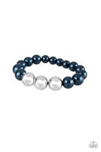 Load image into Gallery viewer, Paparazzi All Dressed UPTOWN Blue Bracelet
