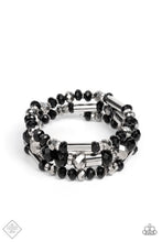 Load image into Gallery viewer, Paparazzi Dynamic Dazzle Black Bracelet
