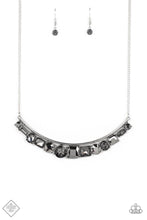 Load image into Gallery viewer, Paparazzi The Only SMOKE-SHOW in Town Silver Necklace (Magnificent Musings-April 2022)
