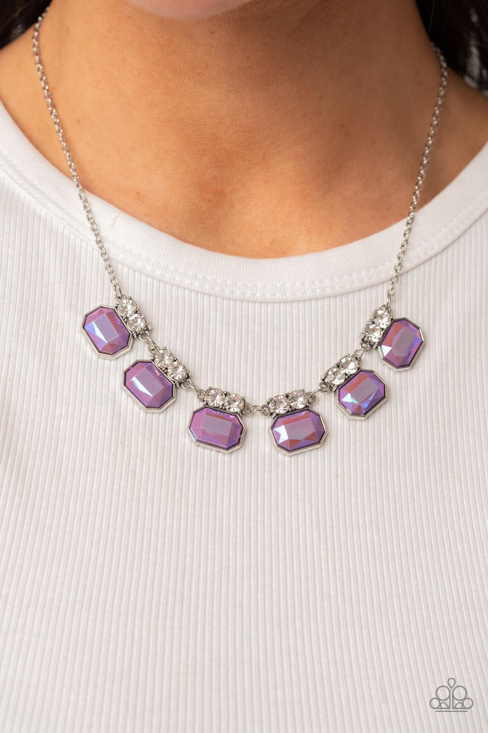 Paparazzi Interstellar Inspiration - Purple Necklace