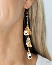 Load image into Gallery viewer, Paparazzi Arrival CHIME - Gold Earring
