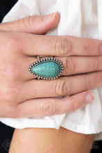 Load image into Gallery viewer, Paparazzi Urban Elements Blue Ring (Simply Santa Fe-April 2022)
