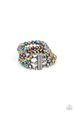 Load image into Gallery viewer, Supernova Sultry Multi Oil Spill Bracelet
