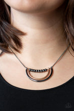Load image into Gallery viewer, Paparazzi Artificial Arches - Black Necklace
