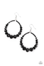 Load image into Gallery viewer, Paparazzi Astral Aesthetic Black Earrings
