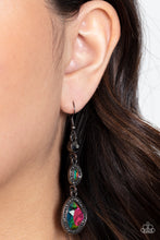 Load image into Gallery viewer, Paparazzi Dripping Self-Confidence - Multi Oil Spill Earrings
