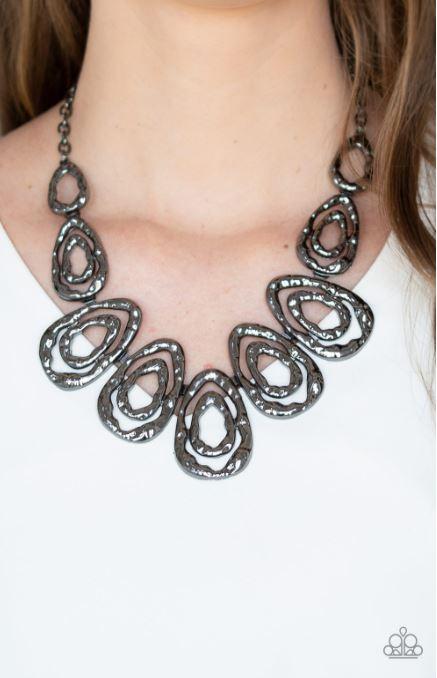 Paparazzi Terra Couture - Black Necklace