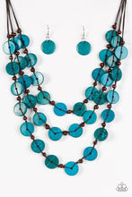 Load image into Gallery viewer, Paparazzi Tiki Tango Blue Necklace
