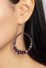 Load image into Gallery viewer, Paparazzi Astral Aesthetic - Purple Earrings
