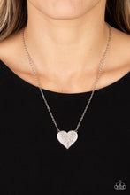 Load image into Gallery viewer, Paparazzi Spellbinding Sweetheart - White Necklace
