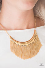 Load image into Gallery viewer, Paparazzi Zoo Zone Gold Necklace
