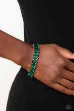 Load image into Gallery viewer, Paparazzi Darling Debutante - Green Bracelet
