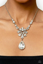 Load image into Gallery viewer, Paparazzi TWINKLE of an Eye - White Necklace (Empower Me Pink 2023 Exclusive)
