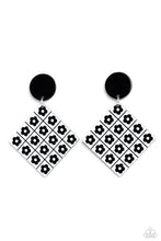 Load image into Gallery viewer, Paparazzi Vintage Vaudeville - Black Earring
