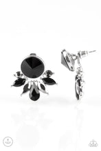 Load image into Gallery viewer, Paparazzi Radically Royal Black Earrings
