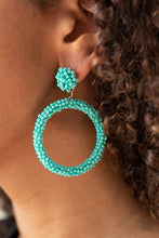Load image into Gallery viewer, Paparazzi Be All You Can BEAD - Blue Earrings
