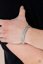 Load image into Gallery viewer, Paparazzi Metamorphosis Silver Cuff Bracelet
