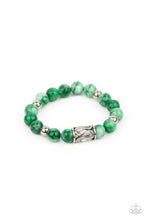 Load image into Gallery viewer, Paparazzi Soothes The Soul Green Bracelet
